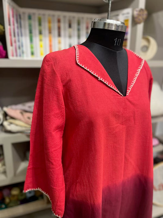 Garnet tunic dress